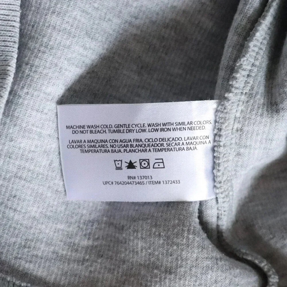 Orvis Sandy Point Grey Women's Medium Quarter Zip Long Sleeve Pullover Sweater - Picture 12 of 12